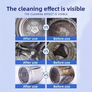 MONLEYTA | German Oxygen Bomb Cleaner Powerful Stain Removal Antibacterial For Washing Machines Drum And Agitator Types Household Cleaning