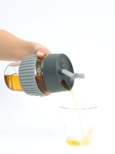 PO: Magical Magnetic Tea Separation Tumbler Glass Tea Cup-355ml Silicon verion