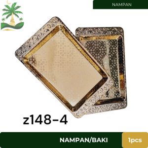Nampan Baki/Nampan Arab Stainless Steel Oleh Oleh Haji Umroh