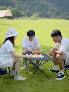 ชุดโต๊ะพับ ชุดโต๊ะแคมป์ โต๊ะพับได้ เก้าอี้พับได้ โต๊ะปิกนิคพร้อมเก้าอี้ ชุดโต๊ะตาข่าย โต๊ะปิกนิก โต๊ะกลางแจ้ง โต๊ะบาบีคิว เก้าอี้พับ