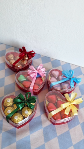SweetHeart Chocolate Heart Box - Ferrero Rocher Beryls Alfredo Heart Shape Milk Choc Gift Box Corporate event