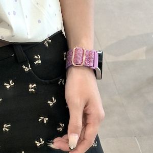 Band for Samsung Galaxy Watch 7 6 5 4 40 44mm Glitter Bracelet for Galaxy 5 Pro 45mm/6 Classic 43 47mm/FE 40mm Strap