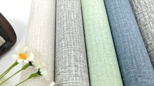 3D Linen Thickened Self-Adhesive Foam WallpaperAnti-mildew contact wall stickersWaterproof Removable Living Room Bedroom Wallpaper