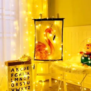 STARZ - SG SAFETY MARK 31V 10 or 20 Meter Splash Proof Outdoor Led Fairy String Lights Warm Christmas Festive Party Wedding Lightings