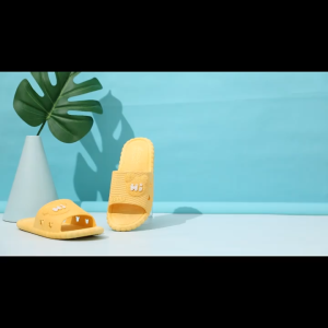 Hot Summer Korean couple indoor bathroom non-slip soft bottom home slippers beach outdoor slippers for mens and womens