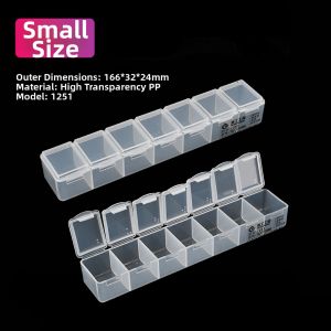 HONGQISHI | Multi-Compartment Detachable Thickened Transparent Tool Storage Box