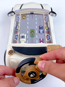 Mainan Konsol Balap Mobil: Machine Adventure Car Racing Game Steering Console Simulasi