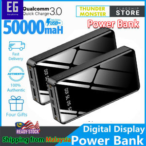 powerbank Quick Charge 50000mAh Power bank fast charging ultra slim powerbank fast charging type c original for for iphone Samsung Huawei power bank original tahan lama External Battery  20000mah 充电宝 移动电源