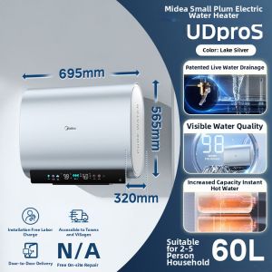 Midea | Bathroom Shower Electric Water Heater 1st Level Energy Efficiency