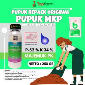 Pupuk Buah Meroke Mkp / Pupuk Meroke Mkp / Pupuk Daun Meroke Mkp / Pupuk Meroke Mkp 1 Kg / Pupuk Meroke Mkp 500 Gram / Pupuk Meroke Mkp 1kg