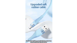Yoobao YB-4015 Fast Charging Data Lightning Upgraded Soft Rubber Cable 2.4A