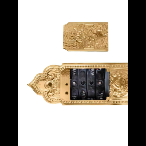 Khóa cửa tân cổ điển Demax EL350 European Gold Rose app ttlock wifi chính hãng công nghệ Đức cao cấp