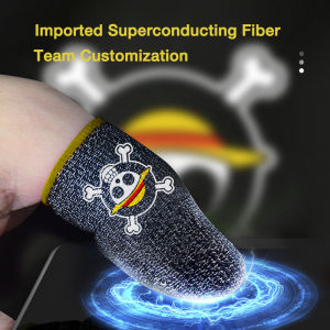 DAMILE Finger Sleeves for Gaming Finger Gloves Sweat Proof Breathable Fingertips For PUBG Mobile Games Touch Screen Finger Cots Cover Sensitive HZW