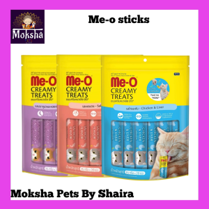 Me-o Creamy Treats Tuna Scallop Creamy Salmon Chicken liver 20x15g