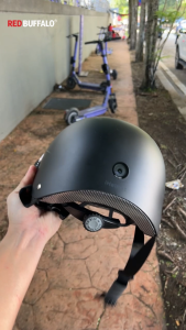 Red Buffalo iHelmet Dual Camera Safety Riding Helmet: Your 360° Road Guardian