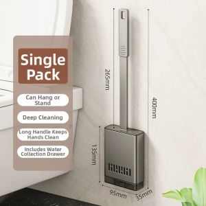 youqin | Silicone Toilet Brush No Dead Corner Cleaning