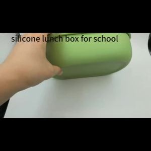 Hộp Đựng Thực Phẩm Silicon 1000ml Chuẩn Bị Bữa Ăn Trước An Toàn Với Lò Vi Sóng Dễ Vệ Sinh Màu Trơn Hộp Đựng Thực Phẩm Nhà Bếp