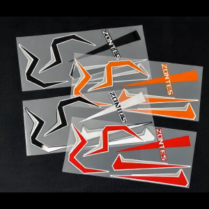 Thích hợp cho zontes 703f 703 f Đèn Pha Xe Máy fairing Sticker không thấm nước Vinyl phía trước cowl thỏa thuận