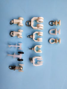 Quiet Old Style Window Screen Door Curtain Wheel Car Wheel Track Roller Parts I Shaped Straight for Home Hardware Accessories