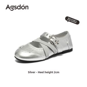 Agsdon | Summer New Mary Jane Shoes Cross Strap 2026