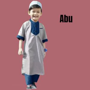 KAYLA KIDS - SETELAN BAJU KOKO JUBAH ANAK MUSLIM ANAK LAKI LAKI USIA 1-12 TAHUN