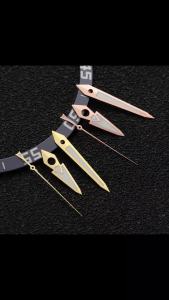 Silver/Gold/Rose C3 Green Luminous Watch Hands for NH35 NH36 NH37 NH38 NH39 NH70 Movement Replacement Parts Watch Accessories