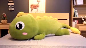 60/80/110/130cm Dinosaur Plushie Doll Long Sleeping Pillow Soft Cute Comfortable Plushie Doll Stuffed Toy Kids Birthday Gift