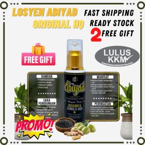 [READY STOCK +100% ORIGINAL HQ] LOSYEN ABIYAD ORIGINAL MINYAK HILANG KEBAS KAKI ABIYAD MURAH