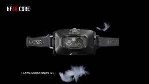 LED LENSER HF4R CORE 500 Lumens Slim Lightweight Rechargeable LED Headlamp