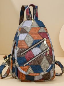 Túi Đeo Vai Mini Đan Xen Cổ Điển Thời Trang Đeo Chéo Mềm Mại Đa Chức Năng Túi Đeo Vai Đơn Thời Trang Thường Ngày Cho Thanh Thiếu Niên