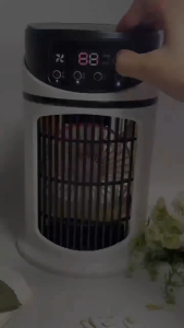 SG【ReadyStock】Ultra Cooling Air Conditioner Fan Features Rapid Refrigeration Mist Humidification Intelligent Timer 6 Variable Speeds Wide Airflow Distribution Silent Performance Touch Control Modern Air Conditioner Fan All Day Freshness