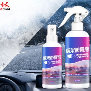 KMIND Nano Anti Fog Spray 100ML - Hydrophobic Coating for Car Windshield Bathroom Mirror Glass Anti-Fogging Solution