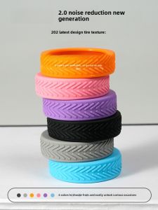 Luggage Wheel Rubber Sleeve Silicone Case Rubber Gasket Quiet and Wear-Resistant Trolley Suitcase Replacement Universal Wheel Protective Cover