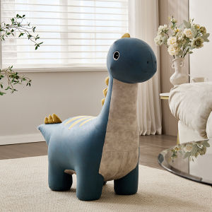 Dinosaur Stool Shoe Changing Stool Cartoon Creative Kids Animal Stool Chair Living Room Cute Stool Seat Sofa Stool