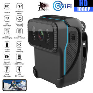 1080P HD Portable body Action Camera WiFi DV Camcorder Loop Recording Support TF Card Night Vision Cam MP4 Video