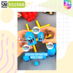 MM Mainan Edukasi Strategy Tic TacToe Board Game SS1566
