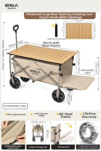 The Primitive | Outdoor Folding Portable Stroller Cart Can Lay