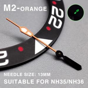 for NH35 Watch Pointer Green Luminous Fit NH34 NH35 NH36 4R 7S Movement Watch Hands Refit Watch Personalized Second Hand