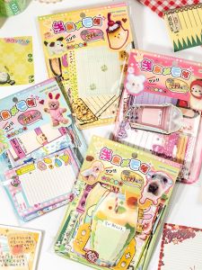 Yu Xian Yu Xian Island Memo Book Early Vintage Manga Goldfish Non-sticky Notes 200 Sheets Retro Stationery Business Supplies