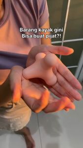 Massage Ball Four Corner Fascia Ball Bola Pijat Punggung Yoga Meridian Fitness Ball 75x68cm