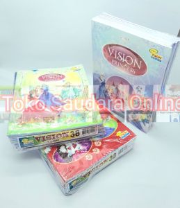 6 Pack Buku Tulis Vision 38 Lembar Buku Tulis Sekolah Kuliah Kerja /pack Isi 10 Buku
