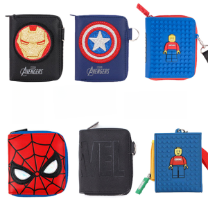 South Korea WingHouse Children Wallet Boy Primary School Student Cute Purse Bank Card Package Spider-Man Wallet