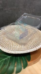 (25 pcs) MIKA STRAWBERRY  MIKA TRAY STRAWBERRY  TRAY BUAH POTONG