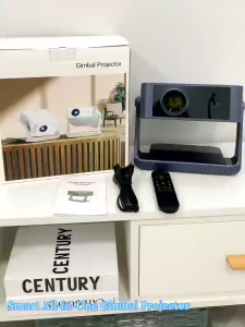 【360-degree bracket 】Apexus C6 Pro 4K 700 ANSI 17000Lumens AutoFocus Projector Sealing machine โปรเจคเตอร์ พกพา การป้องกันการสั่น Android 9.0 การอัพเกรดที่ครอบคลุม โปรเจคเตอร์ปรับโฟกัสอัตโนมัติบ้าน/สำนักงาน/สอนใช้โปรเจคเตอร์ 360-degree rotating bracket