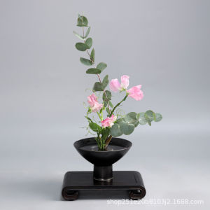 Zen Style Chinese Flower Vase Ceramic