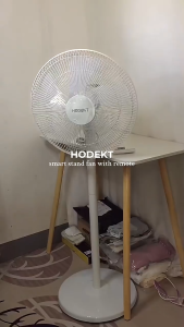 2 in 1 Stand Floor Desk Fan Inverter Motor with Remote Control 7 Blade Silent Strong Wind Heavy Duty Air Circulator Cooling Fan for Home Office Living Room Bedroom | Ships Today