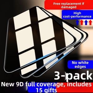 Newyu | Full Coverage Anti-Blue Light Shatterproof Anti-Fingerprint Tempered Glass Screen Protector