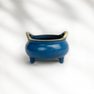 Lư Xông Nhang Trầm Hương  Đồng Đúc Loại Mini 4cm Màu Phong Thủy Trang Trí Nhà Cửa Bàn Thờ Dâng Hương Thư Giãn Tài Lộc Quà Tết