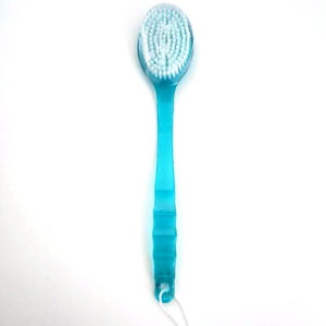 1Pc Bàn Chải Tắm Lông Mềm Cán Dài - Bàn Chải Chà Lưng Mát-xa Làm Sạch Bùn Phụ Kiện Phòng Tắm