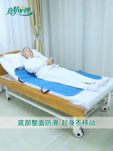 Positioning bed pad Antibacterial version for elderly 90*120cm（47.2"x59"）6 Handles Transfer Pads
